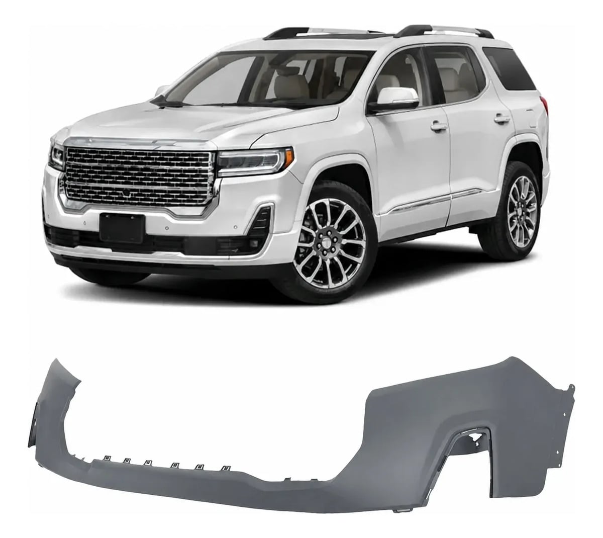 Bumper Defensa Superior Negro