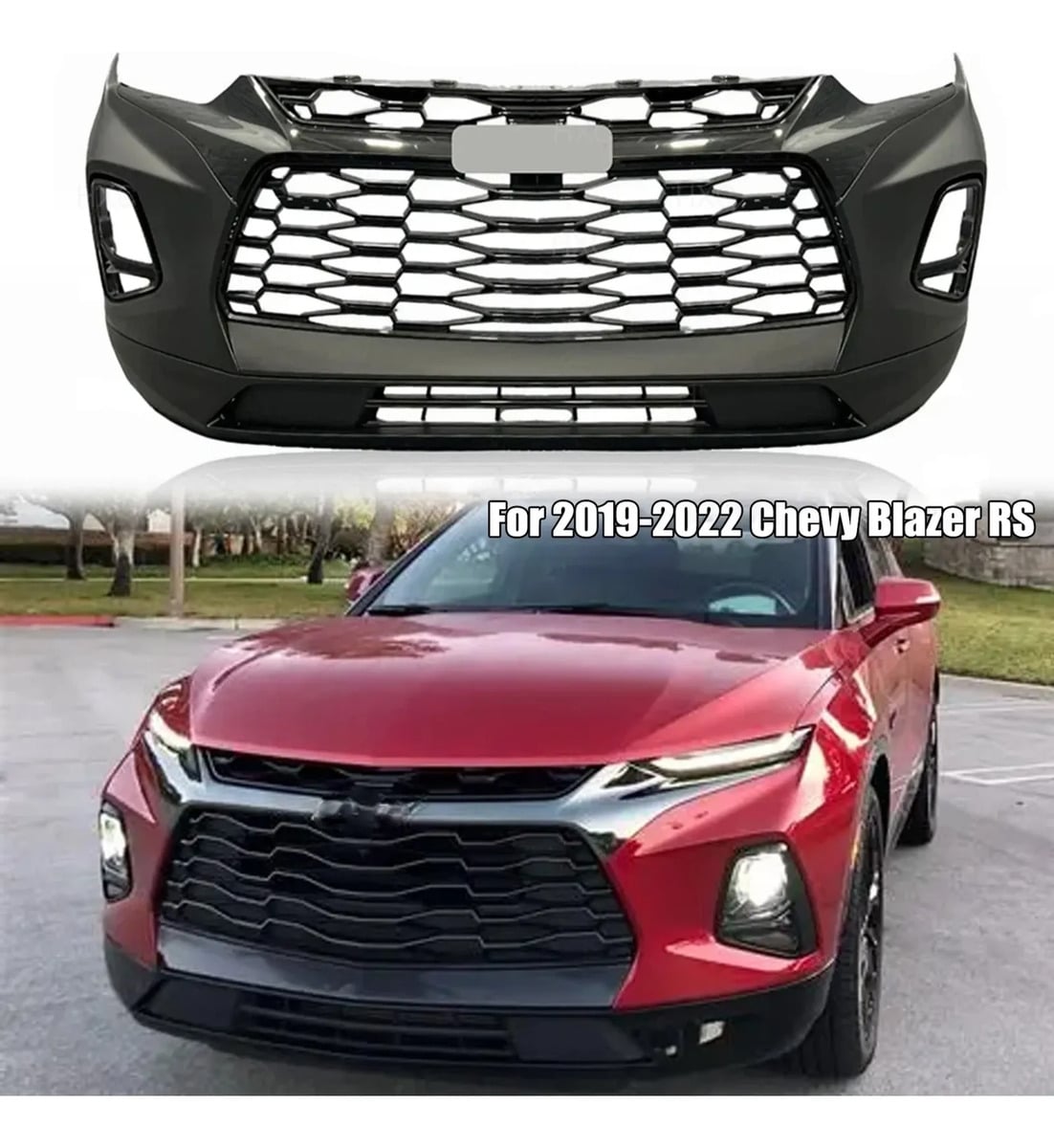 Kit Bumper Completo Rs Para Pintar